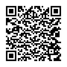 QR код за телефонен номер +12025516735