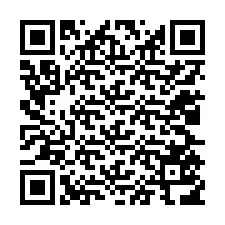 QR Code สำหรับหมายเลขโทรศัพท์ +12025516736