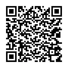 QR код за телефонен номер +12025518825