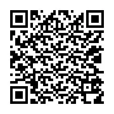 QR-koodi puhelinnumerolle +12025518838