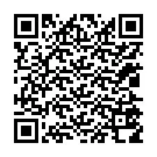 Codice QR per il numero di telefono +12025518841