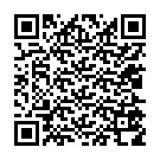 QR Code สำหรับหมายเลขโทรศัพท์ +12025518846