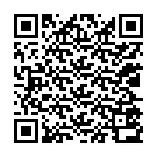 QR-koodi puhelinnumerolle +12025532868