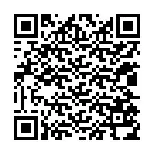 Código QR para número de teléfono +12025534590