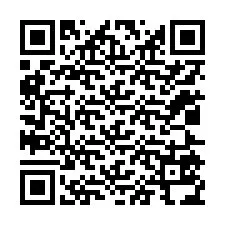 QR код за телефонен номер +12025534801