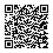 QR-koodi puhelinnumerolle +12025534805