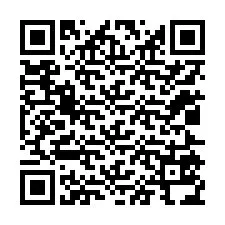 QR-koodi puhelinnumerolle +12025534811