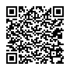 QR-koodi puhelinnumerolle +12025534817