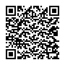 QR-koodi puhelinnumerolle +12025535126