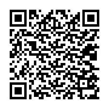 Código QR para número de telefone +12025535133