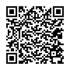 QR-code voor telefoonnummer +12025538757