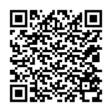 Código QR para número de teléfono +12025538761