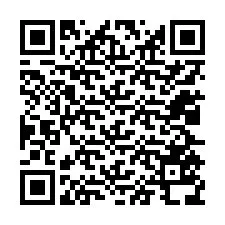 Código QR para número de teléfono +12025538767