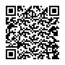 電話番号のQRコード +12025546922