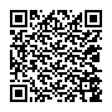 QR код за телефонен номер +12025546928