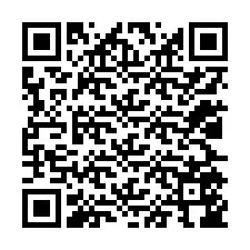 QR код за телефонен номер +12025546929