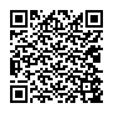 QR-Code für Telefonnummer +12025547272