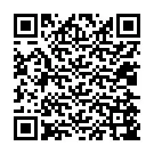 Código QR para número de telefone +12025547283