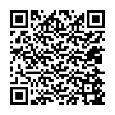 QR Code สำหรับหมายเลขโทรศัพท์ +12025547287