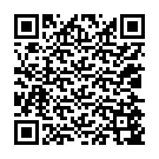 QR-код для номера телефона +12025547288