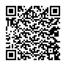 QR-koodi puhelinnumerolle +12025549327