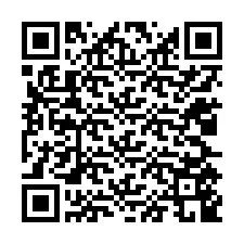 QR-Code für Telefonnummer +12025549332