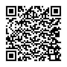 Código QR para número de teléfono +12025560476