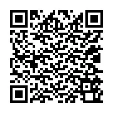 QR kód a telefonszámhoz +12025560478