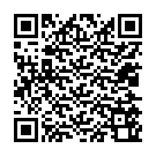 Código QR para número de telefone +12025560487