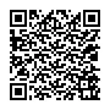 QR Code สำหรับหมายเลขโทรศัพท์ +12025561948