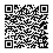 QR Code สำหรับหมายเลขโทรศัพท์ +12025561951