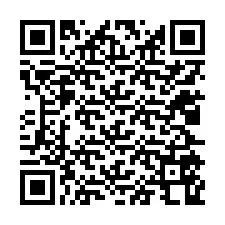 QR kód a telefonszámhoz +12025568862