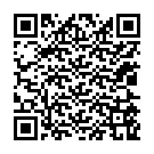 Código QR para número de telefone +12025569005
