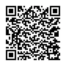 QR-koodi puhelinnumerolle +12025571984