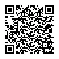 Código QR para número de teléfono +12025571985