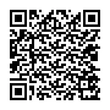 Código QR para número de telefone +12025571996