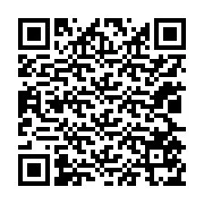 QR-code voor telefoonnummer +12025575725