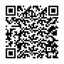 Codice QR per il numero di telefono +12025579729