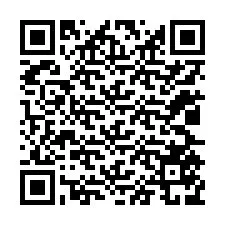 Código QR para número de teléfono +12025579731