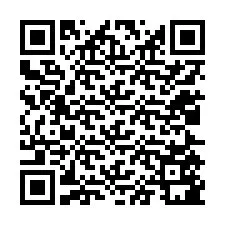 QR код за телефонен номер +12025581316