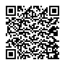 QR-koodi puhelinnumerolle +12025581323