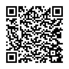 QR код за телефонен номер +12025581326