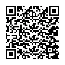 Código QR para número de teléfono +12025587177