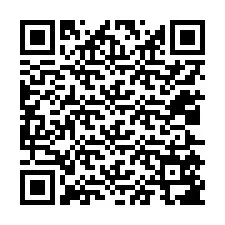 QR-код для номера телефона +12025587443