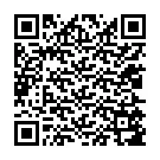 QR Code pour le numéro de téléphone +12025587446