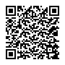 QR код за телефонен номер +12025587449