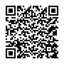 QR код за телефонен номер +12025587451