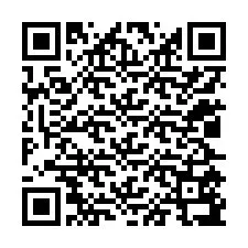 Código QR para número de telefone +12025597064