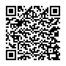 QR-koodi puhelinnumerolle +12025597074