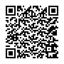 QR-koodi puhelinnumerolle +12025601859